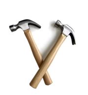 Carpenter Hammer – Claw Hammer with Fibre and Wooden Handle Options, Balanced Head for Framing, Nailing and General Carpentry Work on Site